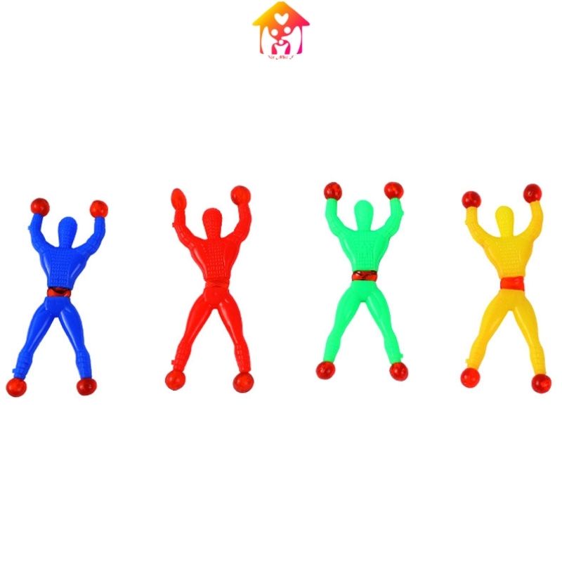 Đồ chơi cho bé Người nhện leo tường siêu dính độc đáo cho bé