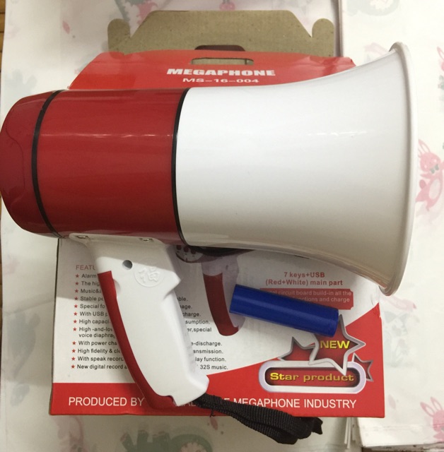 Loa phóng thanh cầm tay Mini Megaphone