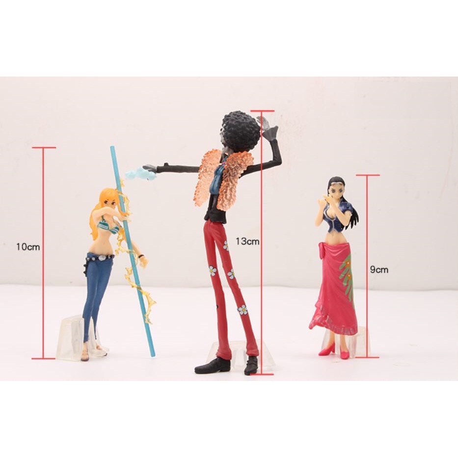 Mô hình Team Luffy Mũ Rơm Chiến Đấu Cao 7-10cm - Mô hình One Piece