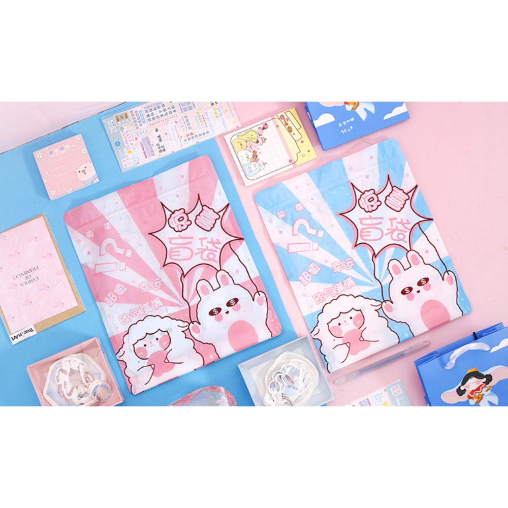 Túi Quà Tặng Bất Ngờ Thiết Kế Dễ Thương Cho Học Sinh, Túi mù dành cho các bạn học sinh