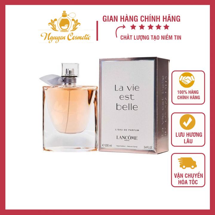 Nước hoa chính hãng Lancome vie est belle siêu Thơm