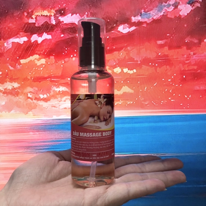 Dầu 𝐌𝐚𝐬𝐬𝐚𝐠𝐞 𝐛𝐨𝐝𝐲 thư giãn, massage nam nữ toàn thân, Sả Chanh, Hoa Hồng
