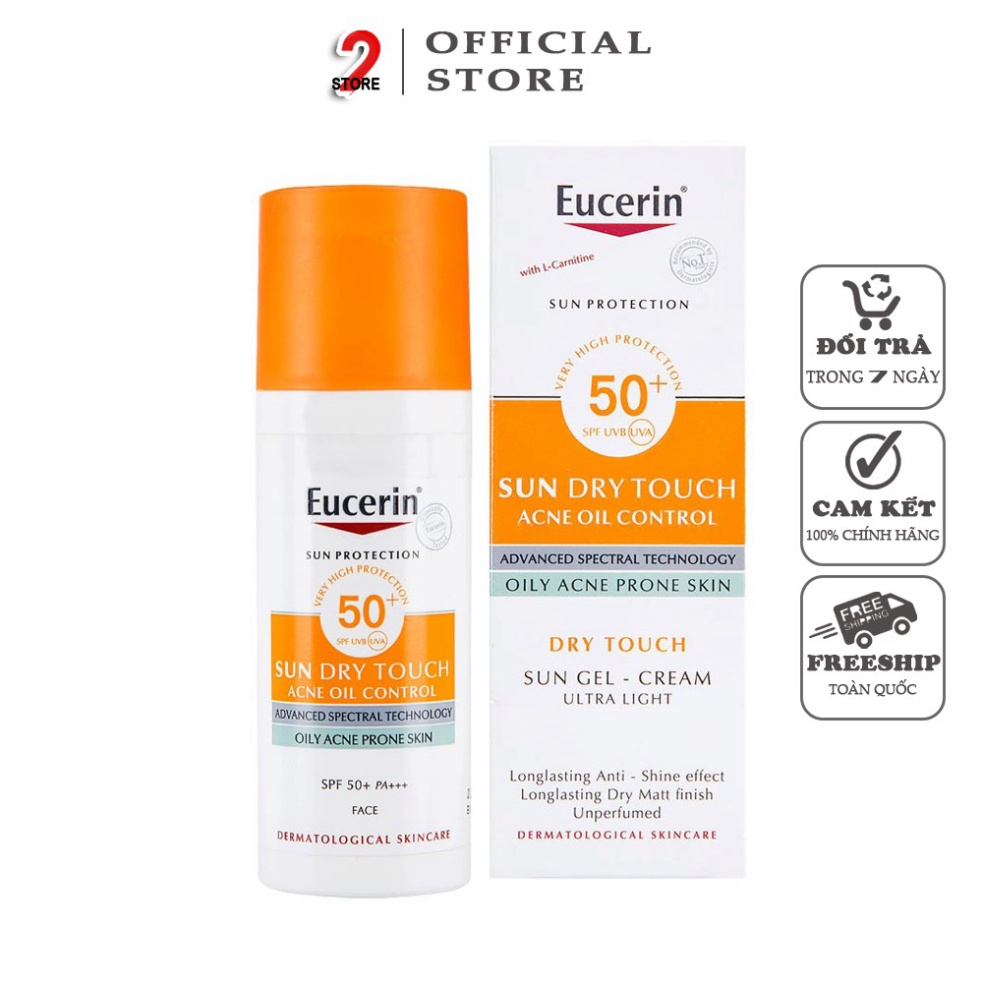 Eucerin 🌕 kem chống nắng EUCERIN OIL CONTROL SUN GEL CRE | BigBuy360 - bigbuy360.vn