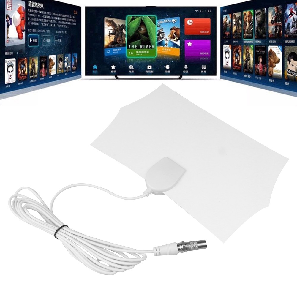 Ăng ten thu tín hiệu mini kỹ thuật số trong nhà TV 4K HDTV 1080P