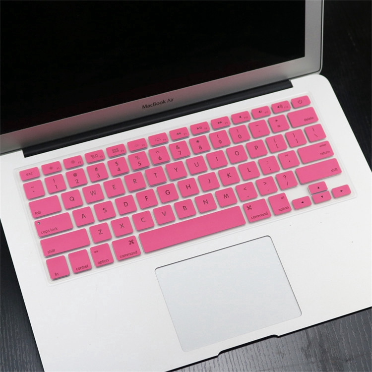 Ốp bàn phím máy tính bảng silicone siêu mỏng dẻo cho Macbook Pro Air A1465 A1466 A1502