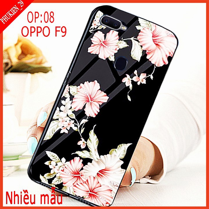 Ốp lưng kính 3D OPPO F9 Hình ảnh sắc nét , sang trọng, không mờ ,không phai theo thời gian, kèm video thực sp