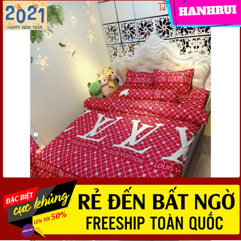 [Drap ga giường]Ga trải giường vải cotton poly mát rẻ nhất tp hcm-hanhrui G04