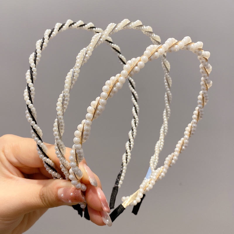 Bộ 2/3 Kẹp Tóc Đính Ngọc Trai Nhân Tạo Phong Cách Retro 2022 Dễ Phối Đồ