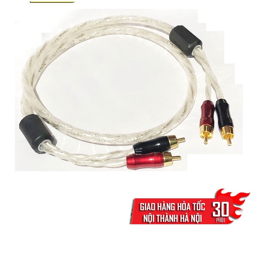 Dây Âm Thanh Chống Nhiễu - Dây AV 2 Ra 2 Liton USA Chuẩn Chất Âm Lõi Đồng Pha Mạ Bạc