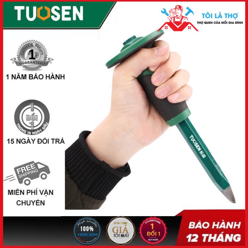[Ảnh thật/Video -⚡️FREESHIP⚡️] Đục nề, đục đá có tay chắn cao su nhiều kích cỡ - Một sản phẩm của TUOSEN
