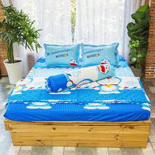 Ga nệm cotton poly 1m8 x 2m - 1 drap bọc nệm