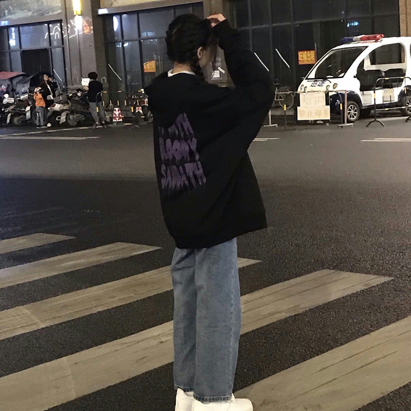 Áo hoodie dáng rộng thời trang phong cách Hàn Quốc 2021 | BigBuy360 - bigbuy360.vn