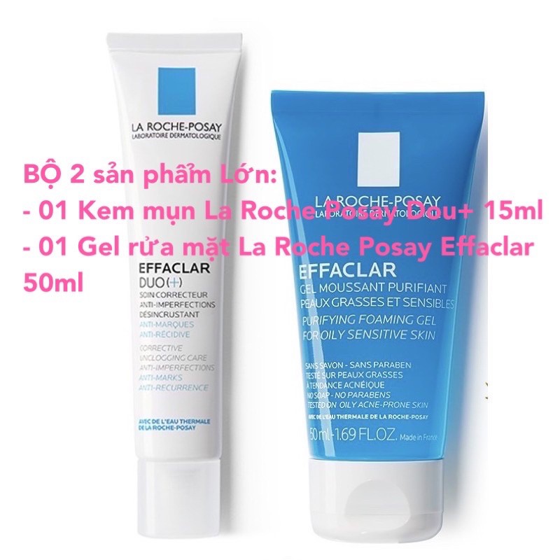 BỘ SẢN PHẨM MỤN LA ROCHE POSAY (MỤN VIÊM, MỤN ẨN, VẾT THÂM) | BigBuy360 - bigbuy360.vn