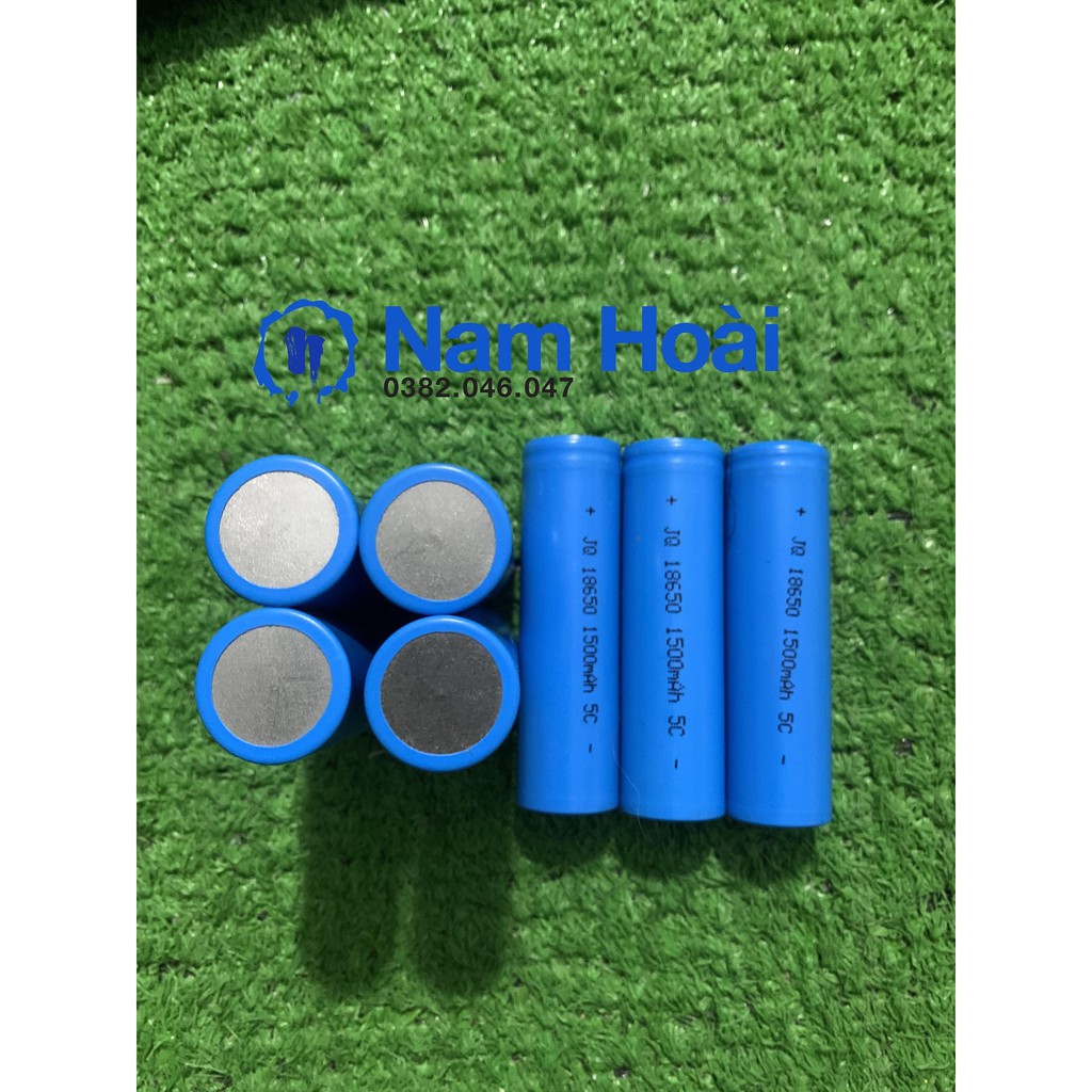 [1500 mAh] Pin Lithium 18650 3.7V Đóng pin máy, Đèn Pin, sạc dự phòng