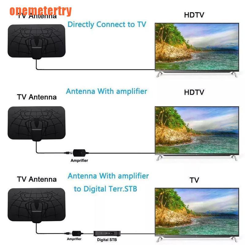 Ăng ten kỹ thuật số trong nhà HDTV DVB-T2 phạm vi 1500 dặm chất lượng cao