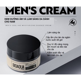 KEM DƯỠNG ẨM LÀM MÁT DA,KIỀM DẦU,LÀM SÁNG MÀU DA CHO NAM