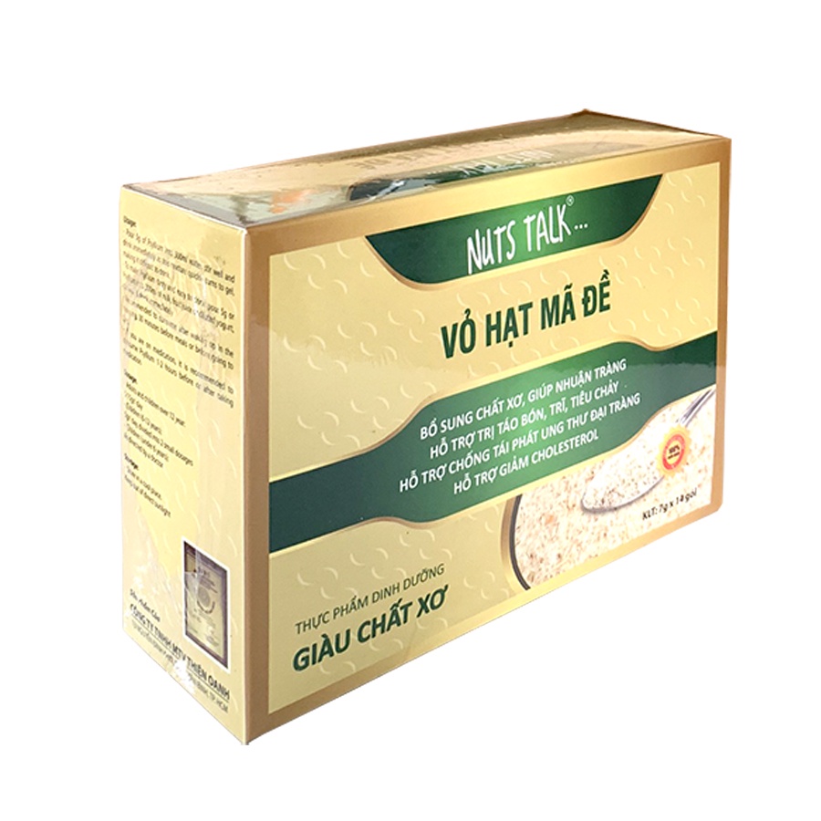Vỏ hạt mã đề psyllium Ấn Độ hỗ trợ giảm táo bón