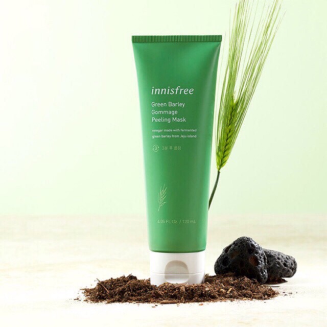 Mặt Nạ Tẩy Tế Bào Chết Chiết Xuất Lúa Mạch Innisfree Green Barley Gommage Peeling Mask