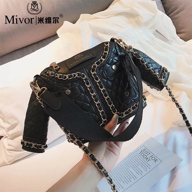 Túi đeo hình áo độc lạ mẫu 2 - Có ảnh thật