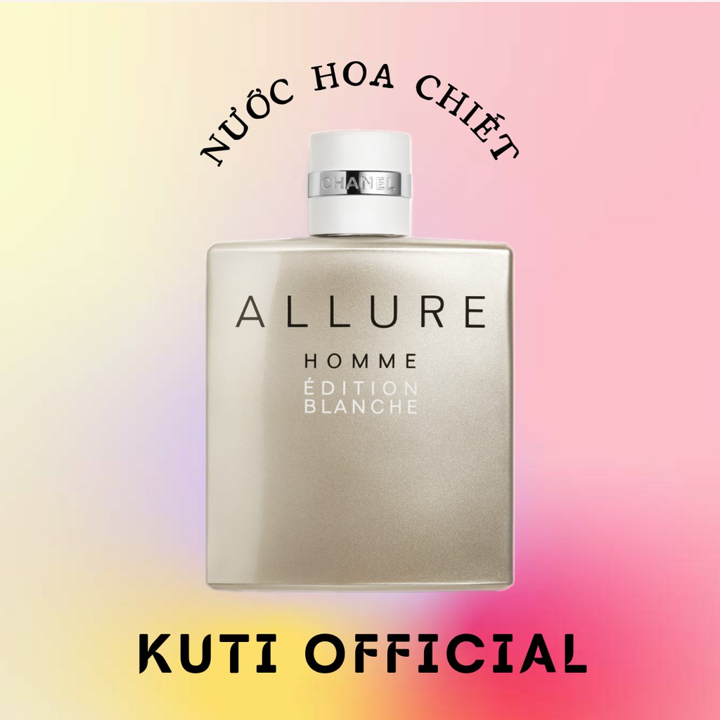 Ⓣ Ⓣ Ⓣ 🤖 Mau Thu Nước Hoa Nam Chanel Allure Homme Edition Blanche EDP