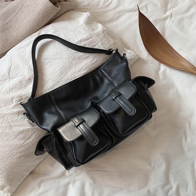 Túi Vải Tote Đeo Chéo Vai Sức Chứa Lớn Mẫu Mới 2022 Chống Nước Thời Trang Thu Đông Cho Nữ