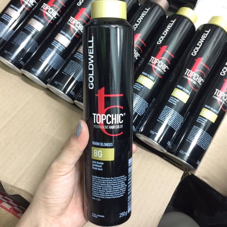 🇩🇪 Thuốc nhuộm thời trang cao cấp Goldwell Topchic Permanent Hair Color 250ml 🇩🇪