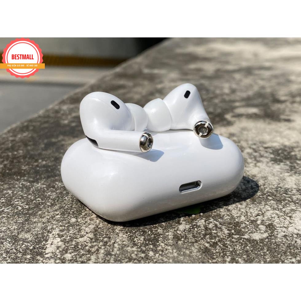 TAI NGHE BLUETOOTH Airpods Pro (Đổi Tên - Định Vị) .Như Auth BẢO HÀNH ĐỔI MỚI