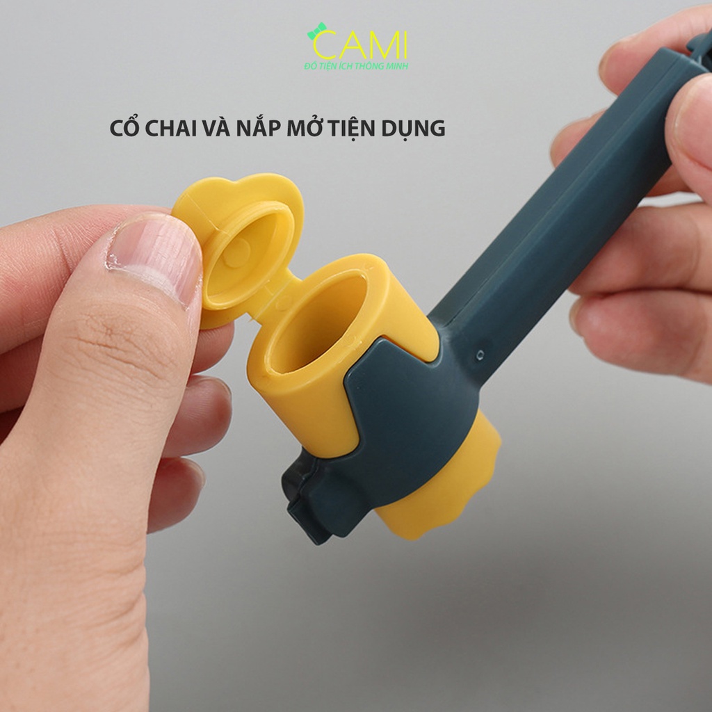 Kẹp miệng túi, niêm phong túi bảo quản thực phẩm bằng nhựa siêu tiện lợi_Cami_CMPK192