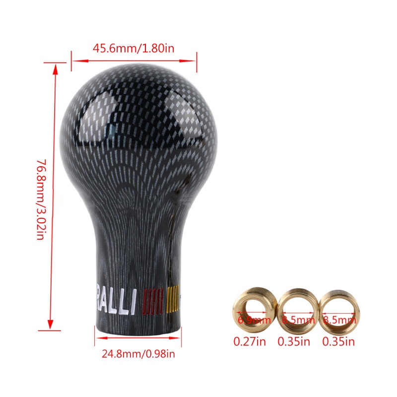 Đầu Cần Gạt Số 5 / 6 Tốc Độ Cho Xe Hơi