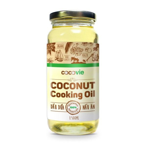 DẦU DỪA NẤU ĂN COCOVIE 450ML