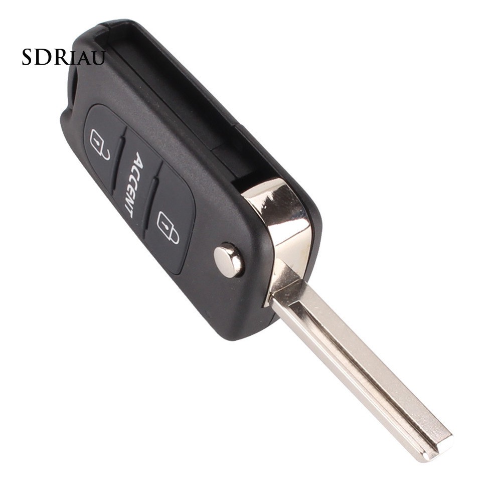 ✔Vỏ ChìA KhóA ĐiềU KhiểN Từ Xa, 3 NúT BấM Cho Hyundai Accent