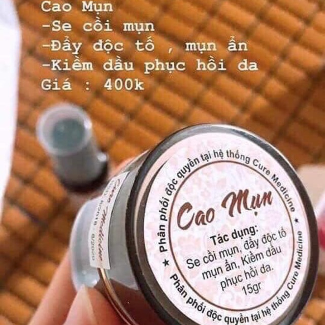 Combo 5 lọ Cao Mụn CUREN