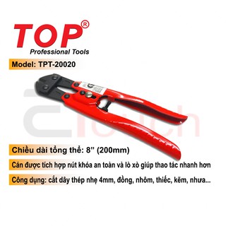 Kìm Cắt Cộng Lực Mini 8 (200mm) TOP - TPT-20020