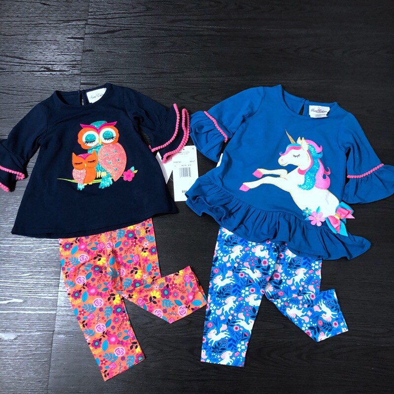 Bộ quần áo bé gái RE 1-7 tuổi Sét quần áo bé gái xuất dư cao cấp 0621