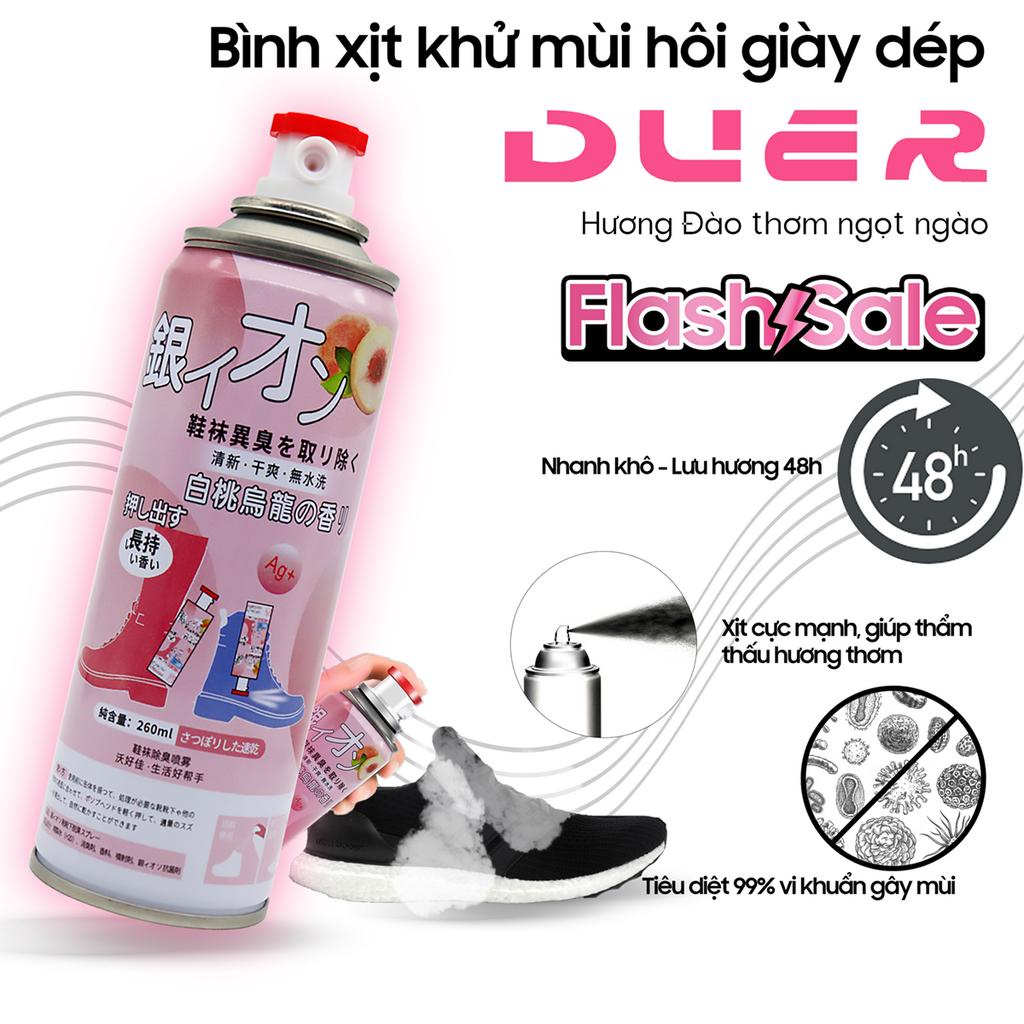 Bình xịt khử mùi hôi giày dép Nano Bạc diệt khuẩn, chai sịt làm thơm tủ quần áo, hết mùi tất chân, vớ chân lưu hương lâu