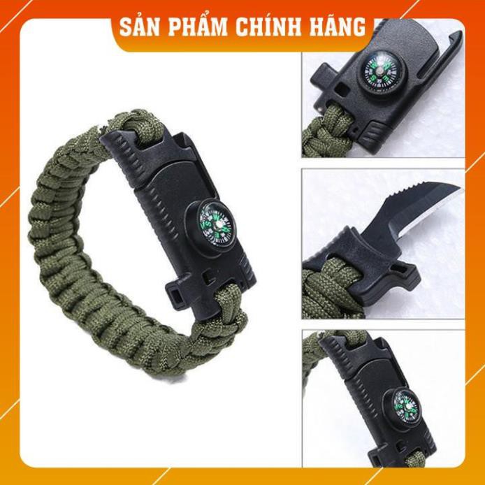 [FreeShip – Giảm 30k] Vòng Tay Sinh Tồn paracord - Vòng Tay Sinh Tồn Đi Phượt