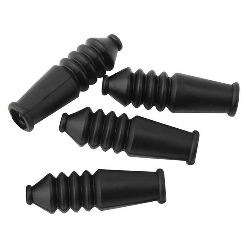 Set 4 Vỏ Cao Su Bọc Bảo Vệ Dây Phanh Xe Đạp Leo Núi Dạng Gập Chống Bụi