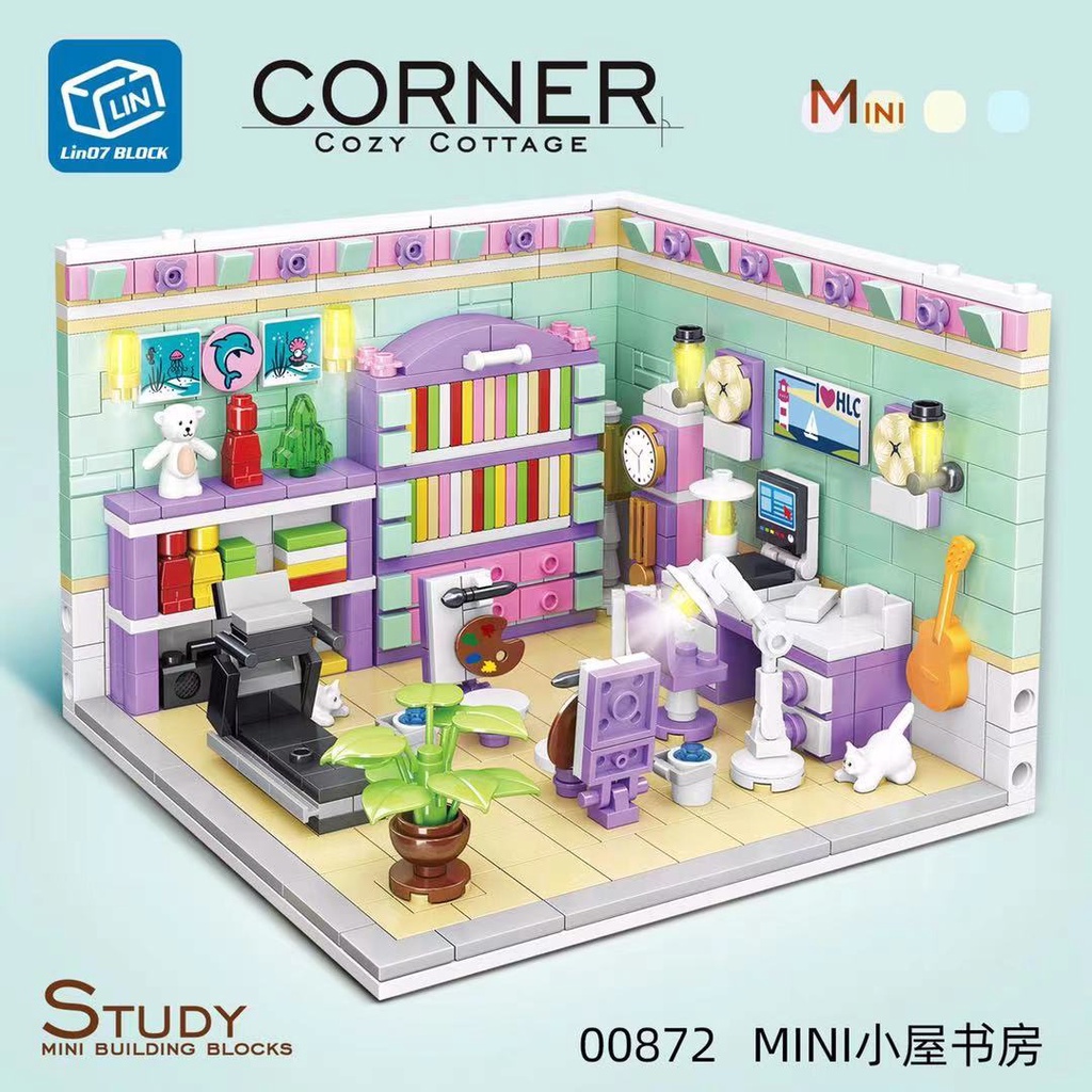 Bộ Đồ Chơi Lắp Ráp Lego Nhà Bếp Chất Lượng Cao Dành Cho Bé