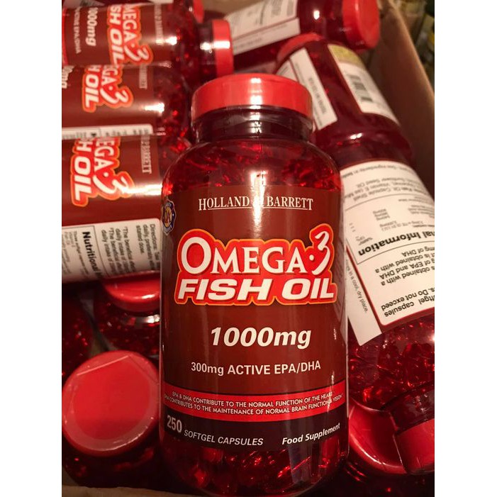 DẦU CÁ OMEGA3 UK lọ 250v | BigBuy360 - bigbuy360.vn