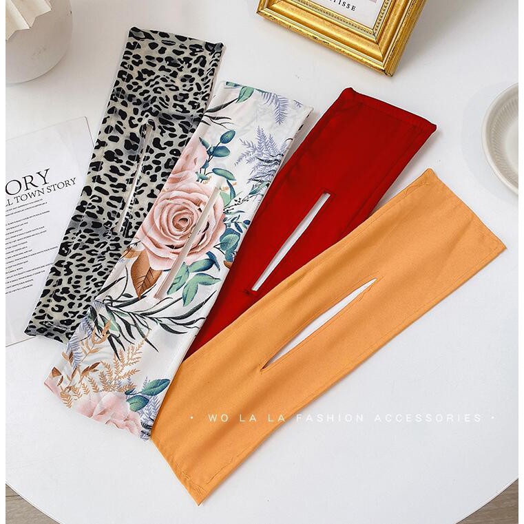 Kẹp búi tóc tạo kiểu nơ bản rộng thời trang cho nữ