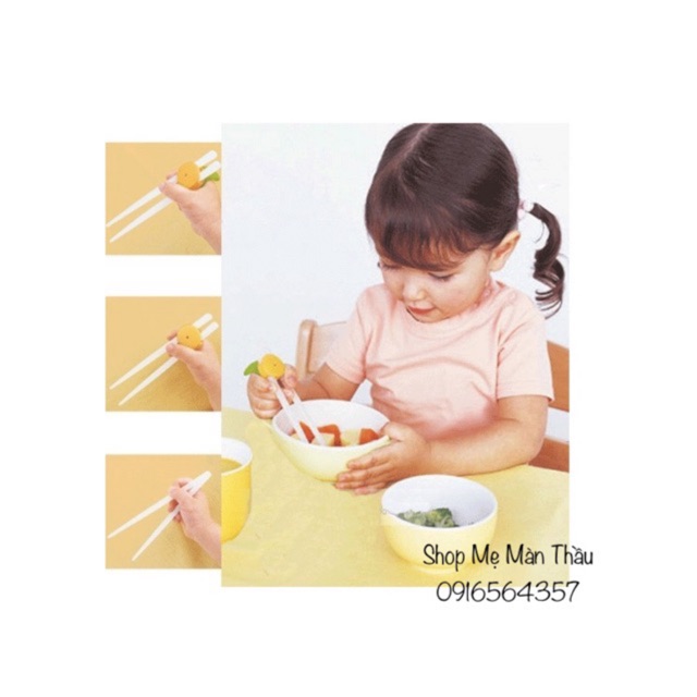 SET 2 Đôi Đũa Tập Ăn Dặm Cho Bé