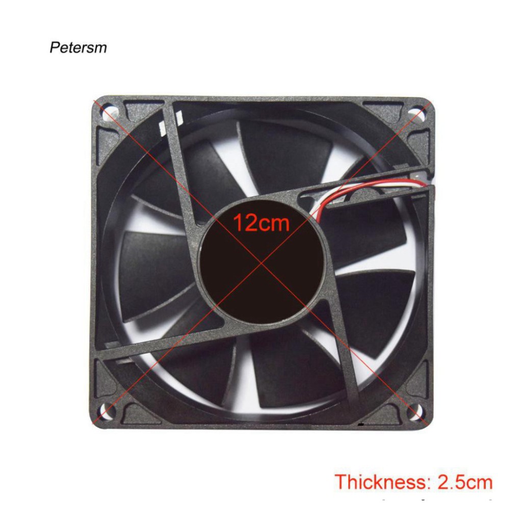 Quạt tản nhiệt USB 12cm 1200RPM 5V dành cho máy tính