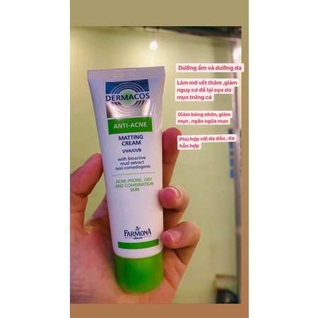 Dưỡng ẩm Demacos Kem Dưỡng Ẩm Cho Da Bóng Dầu Dermacos | BigBuy360 - bigbuy360.vn