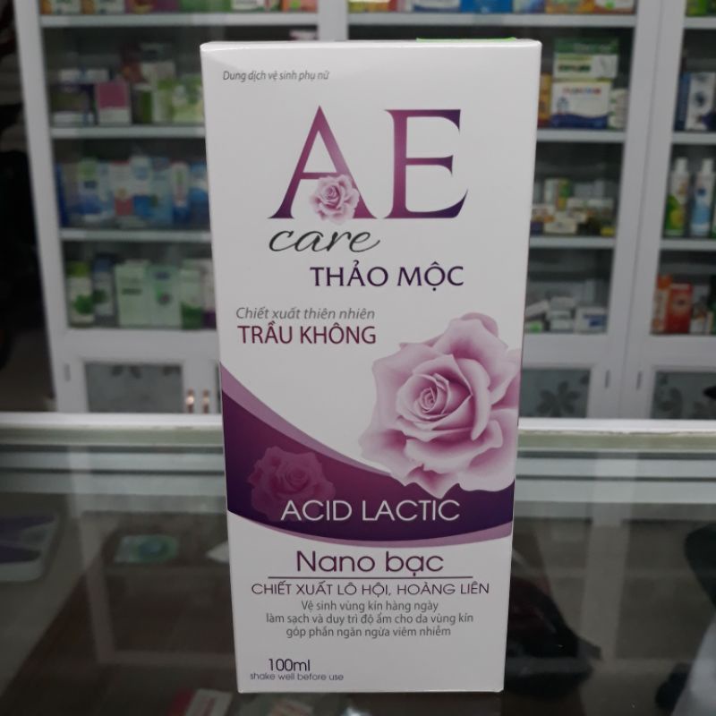 Dung dịch vệ sinh AE Care Thảo mộc chai 100ml