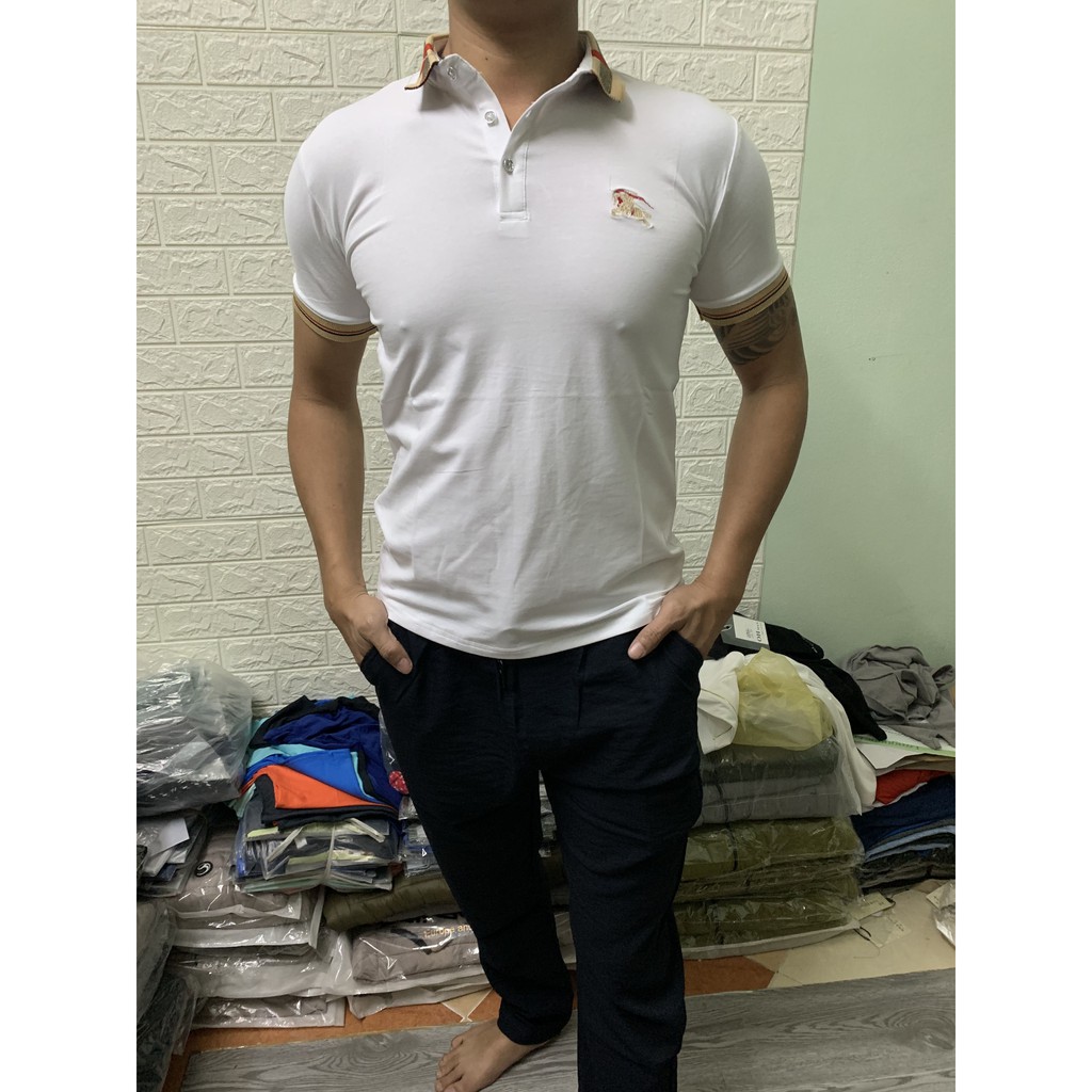 Áo Phông Nam Cổ Bẻ, Áo thun cổ bẻ BR 001 thời trang 2020 siêu hot