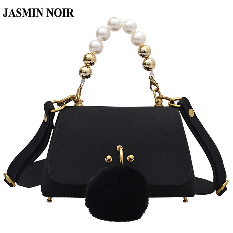 Túi đeo chéo bằng da PU JASMIN NOIR thời trang sang trọng 2021