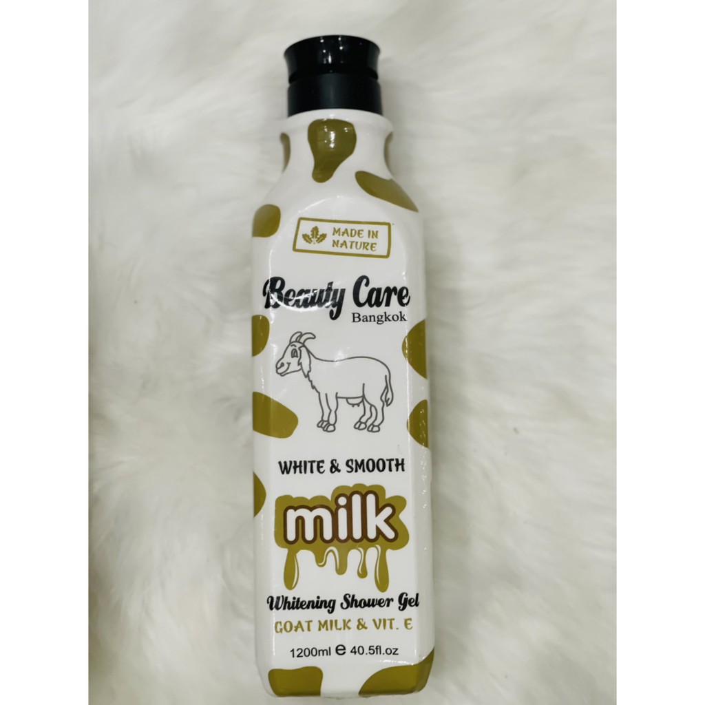 Sữa tắm trăng da CON DÊ , BÒ  Beauty Care Thái Lan 1200ml –  Hương thơm tuyệt vời