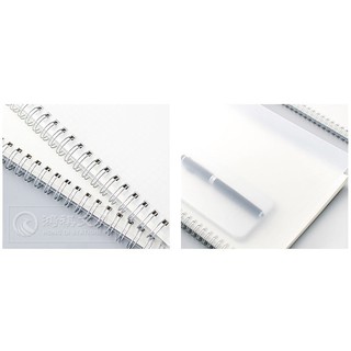 Sổ Lò Xo Bìa Trong Suốt B5,A5, A6