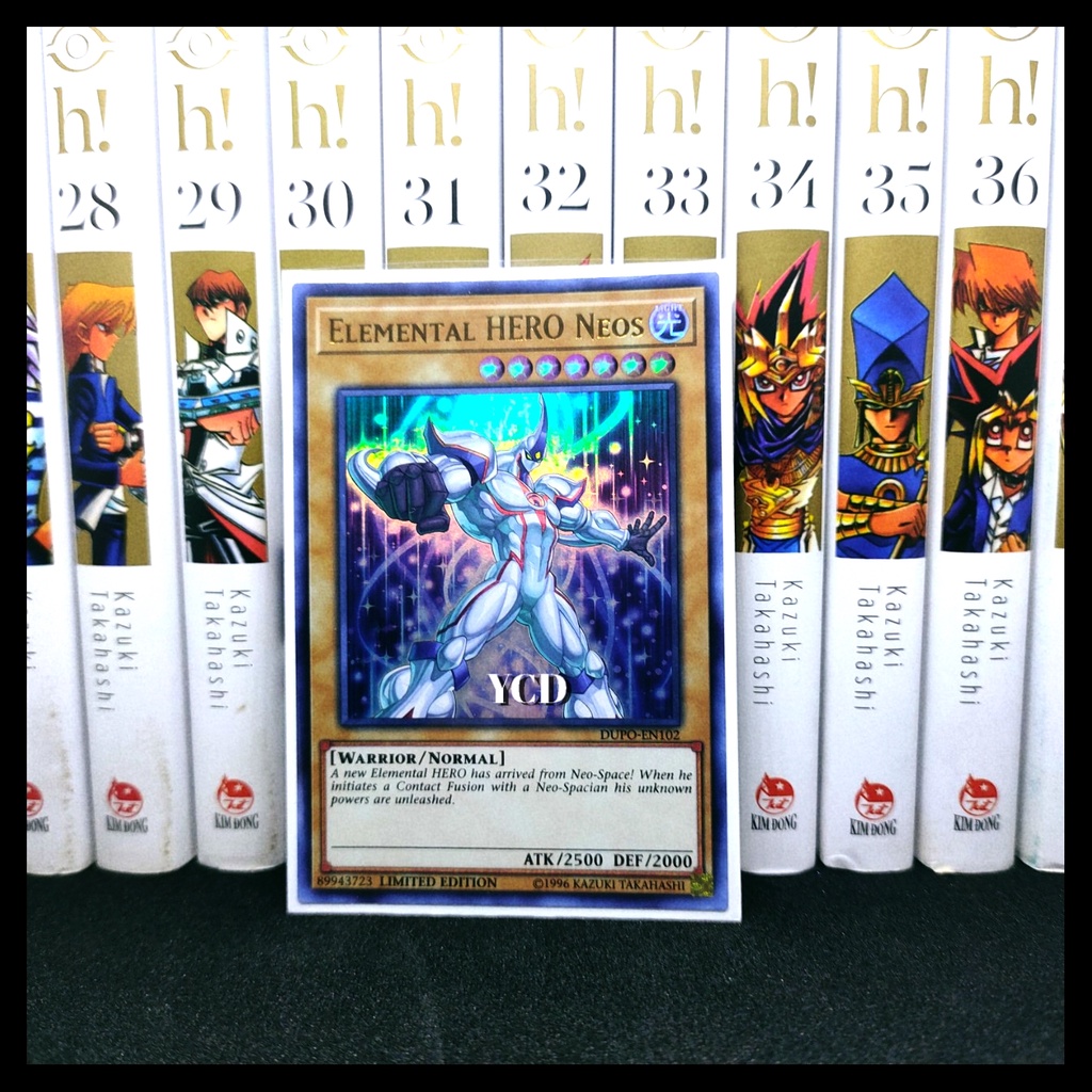 Thẻ bài yugioh chính hãng Elemental Hero Neos –Ultra Rare