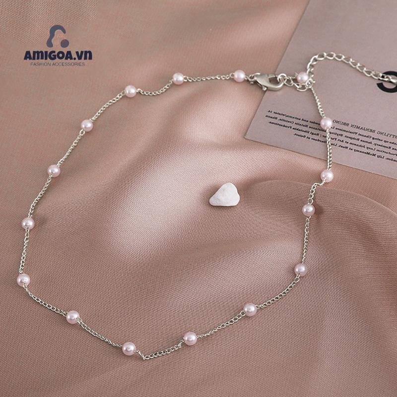 ✨✨Vòng Cổ Đính Ngọc Trai Giả Xinh Xắn Dành Cho Nữ